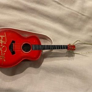 Taylor, Swift, red guitar ornament